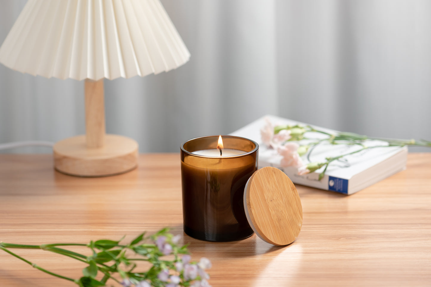 8090H Glass Candle Jars