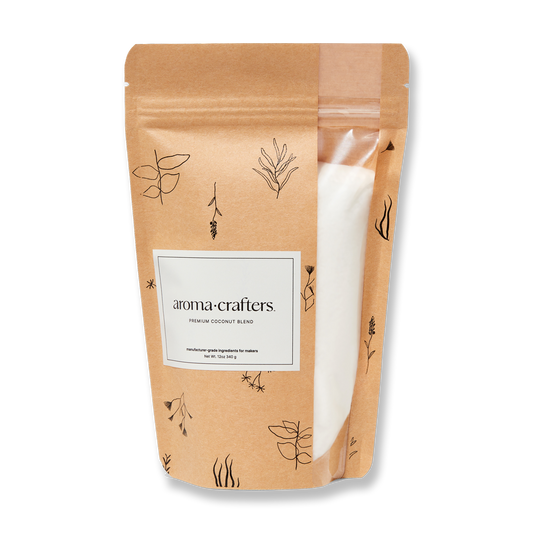 Premium-coconut-soy blend wax