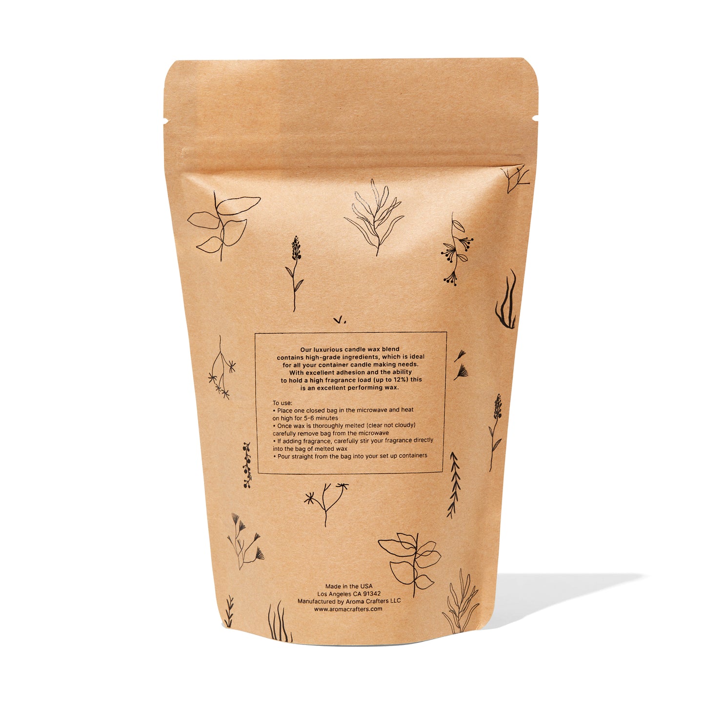 Premium-coconut-soy blend wax