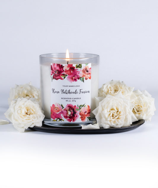 Custom Candle: 8oz Classic Candle