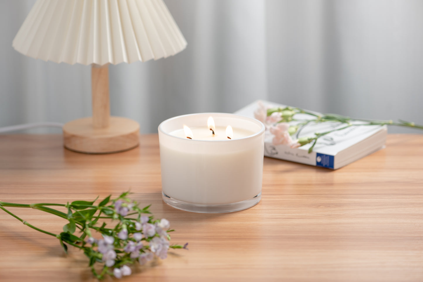 12085H Glass Candle Jar