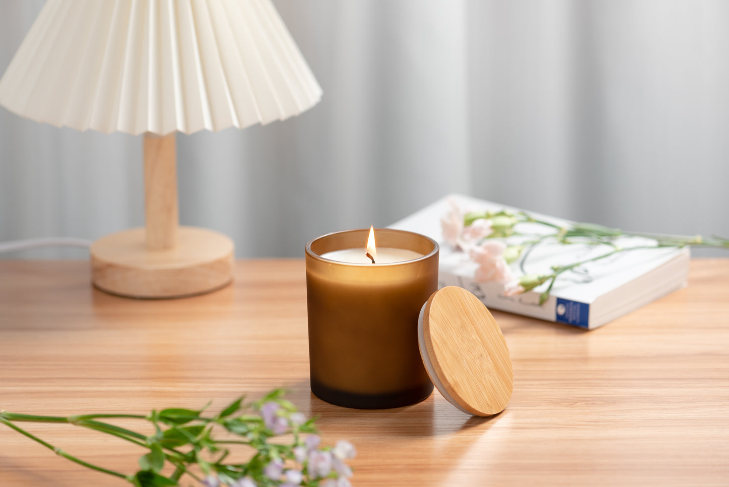 8090H Glass Candle Jars