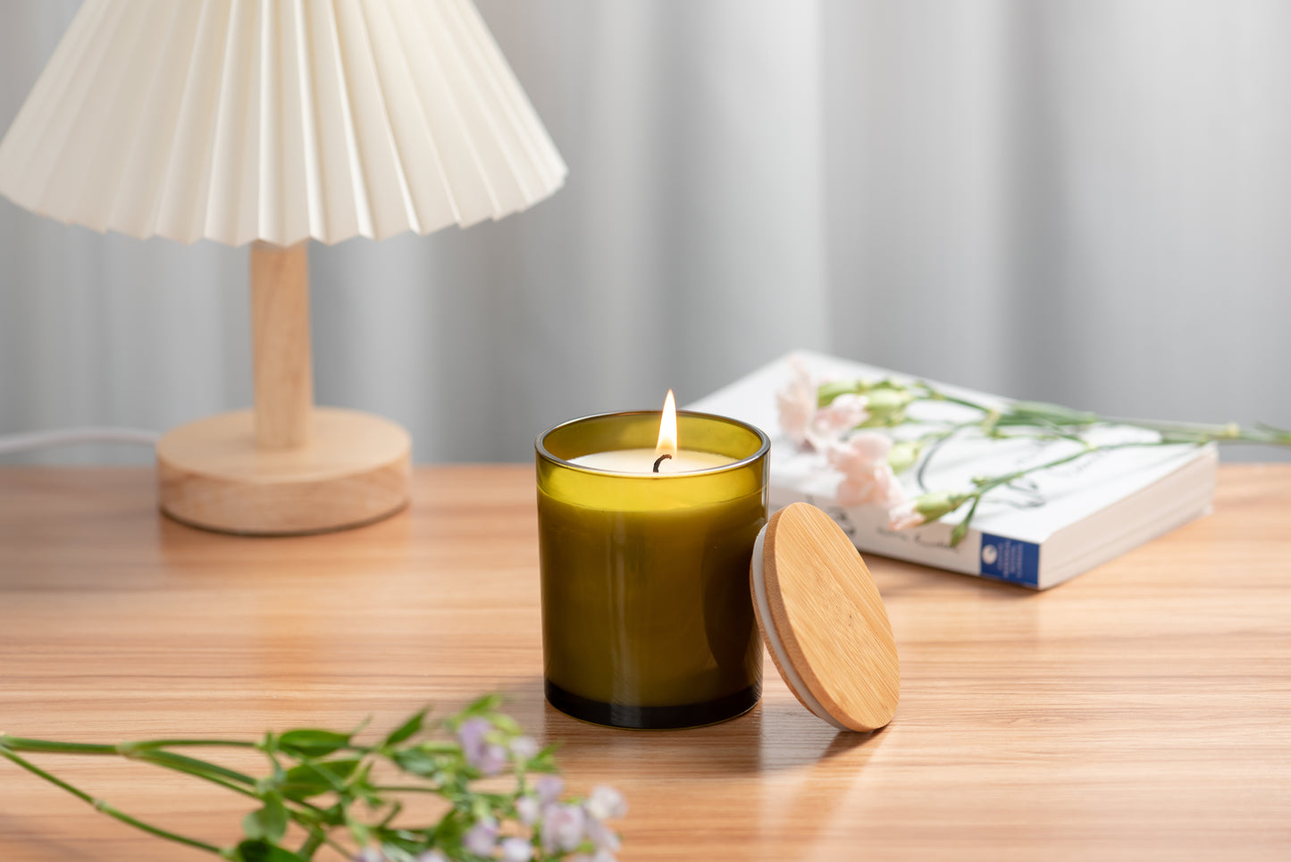 8090H Glass Candle Jars