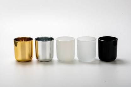 8oz Halo Glass Candle Jar