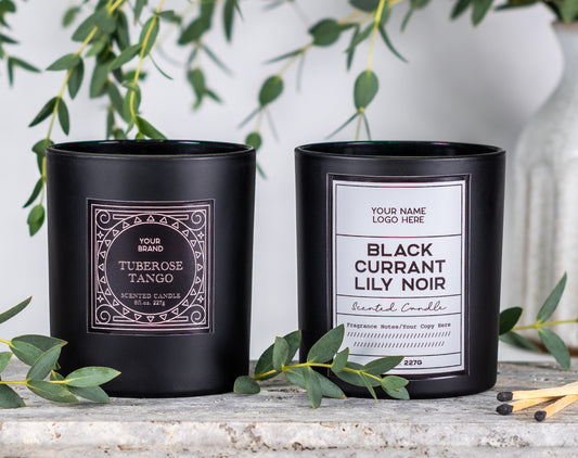 Custom Candle: 8oz Classic Candle