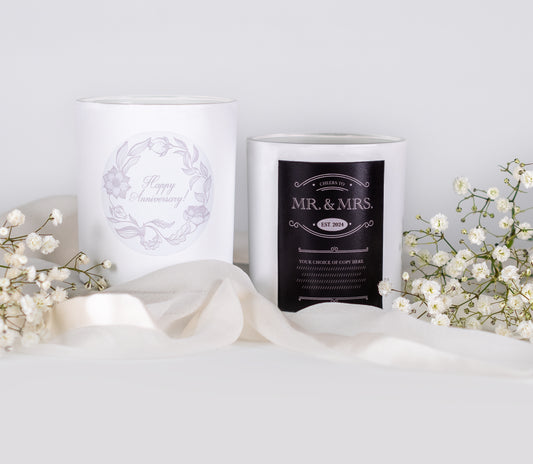 Custom Candle: 8oz Classic Candle with Box