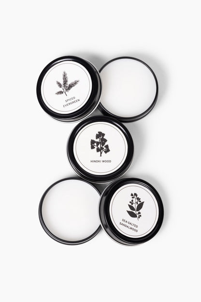 Candle sampler tin detail