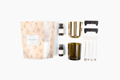 Build-Your-Own Candle Kit contents